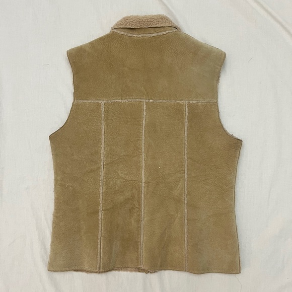 Vintage Express Tan Suede Vest ❤️🔥✨ - Picture 5 of 7